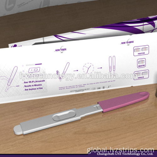 Ovulation Rapid Test Kit LYZ women rapid urine hcg pregnancy test kit Manufactory